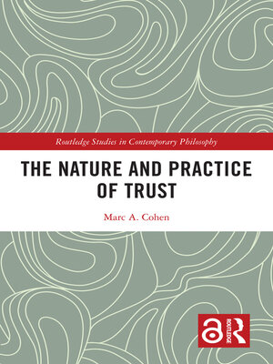 cover image of The Nature and Practice of Trust